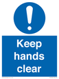 MV10692: Keep hands clear