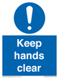 MV10692: Keep hands clear