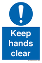 MV10692: Keep hands clear