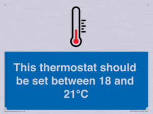 MV10744: This thermostat should be set between 18 and 21?C
