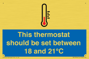 MV10744: This thermostat should be set between 18 and 21?C
