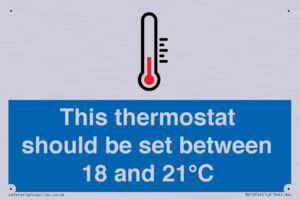 MV10744: This thermostat should be set between 18 and 21?C