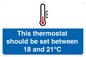 MV10744: This thermostat should be set between 18 and 21?C