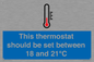MV10744: This thermostat should be set between 18 and 21?C