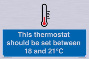 MV10744: This thermostat should be set between 18 and 21?C