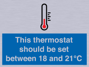 MV10744: This thermostat should be set between 18 and 21?C