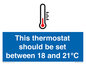 MV10744: This thermostat should be set between 18 and 21?C