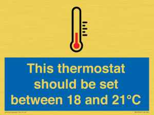 MV10744: This thermostat should be set between 18 and 21?C