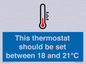 MV10744: This thermostat should be set between 18 and 21?C