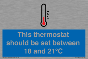 MV10744: This thermostat should be set between 18 and 21?C