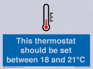 MV10744: This thermostat should be set between 18 and 21?C
