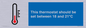 MV10744: This thermostat should be set between 18 and 21?C
