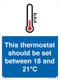 MV10744: This thermostat should be set between 18 and 21?C