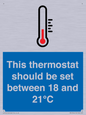 MV10744: This thermostat should be set between 18 and 21?C