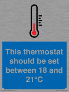 MV10744: This thermostat should be set between 18 and 21?C