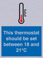 MV10744: This thermostat should be set between 18 and 21?C