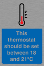 MV10744: This thermostat should be set between 18 and 21?C