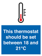 MV10744: This thermostat should be set between 18 and 21?C