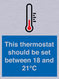 MV10744: This thermostat should be set between 18 and 21?C