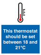 MV10744: This thermostat should be set between 18 and 21?C