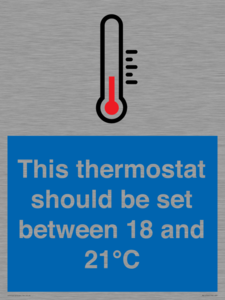 MV10744: This thermostat should be set between 18 and 21?C
