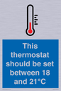 MV10744: This thermostat should be set between 18 and 21?C