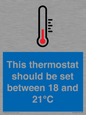 MV10744: This thermostat should be set between 18 and 21?C