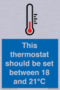 MV10744: This thermostat should be set between 18 and 21?C
