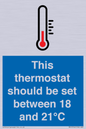 MV10744: This thermostat should be set between 18 and 21?C