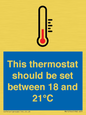 MV10744: This thermostat should be set between 18 and 21?C
