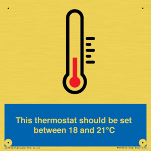 MV10744: This thermostat should be set between 18 and 21?C
