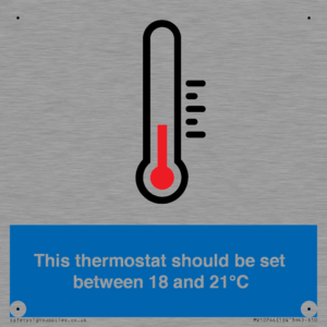 MV10744: This thermostat should be set between 18 and 21?C