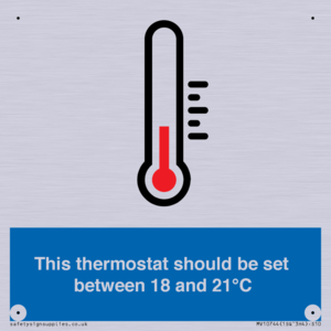 MV10744: This thermostat should be set between 18 and 21?C