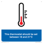 MV10744: This thermostat should be set between 18 and 21?C