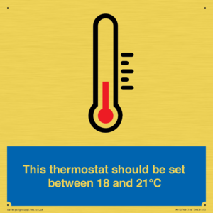 MV10744: This thermostat should be set between 18 and 21?C