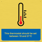 MV10744: This thermostat should be set between 18 and 21?C