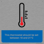MV10744: This thermostat should be set between 18 and 21?C