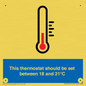 MV10744: This thermostat should be set between 18 and 21?C