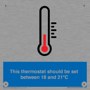 MV10744: This thermostat should be set between 18 and 21?C