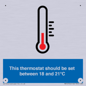 MV10744: This thermostat should be set between 18 and 21?C