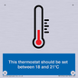 MV10744: This thermostat should be set between 18 and 21?C