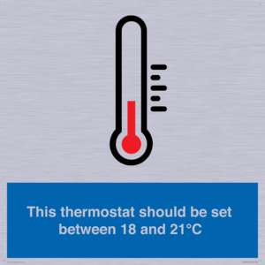 MV10744: This thermostat should be set between 18 and 21?C