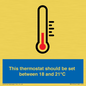 MV10744: This thermostat should be set between 18 and 21?C