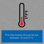 MV10744: This thermostat should be set between 18 and 21?C