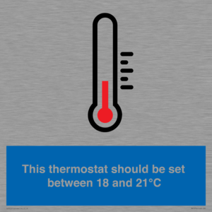 MV10744: This thermostat should be set between 18 and 21?C