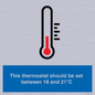 MV10744: This thermostat should be set between 18 and 21?C