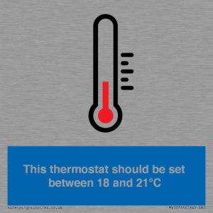 MV10744: This thermostat should be set between 18 and 21?C