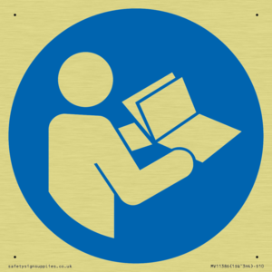 MV11386: Mandatory: Refer to instruction manual/booklet