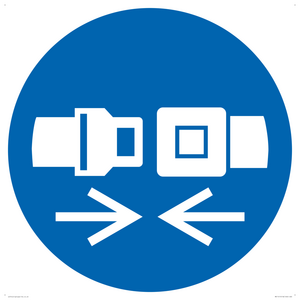 MV11415: Mandatory: Wear safety belts