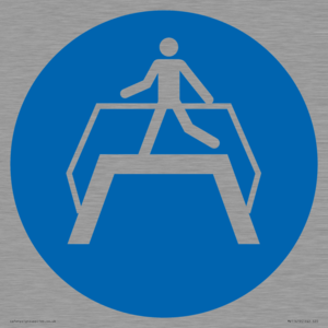 MV11419: Mandatory: Use footbridge